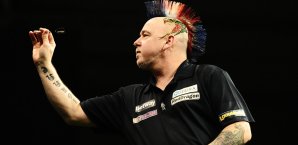 Peter Wright spazierte locker ins Viertelfinale Peter Wright