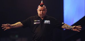 Peter Wright peilt die Spitze an Peter Wright