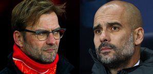 Jürgen Klopp sthet Pep Guardiola zur Seite Premier League