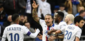Memphis Depay spielt mittlerweile bei Olympique Lyon Premier League