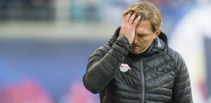 Ralph Hasenhüttl muss feststellen: Der Lauf ist vorbei Ralph Hasenhüttl