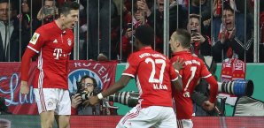 Robert Lewandowski erzielte am Wochenende sein 100. Tor für den FC Bayern Robert Lewandowski