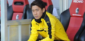 Shinji Kagawa steht beim BVB vor einer ungewissen Zukunft Shinji Kagawa