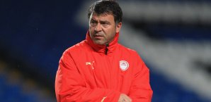 Takis Lemonis wird zum dritten Mal Trainer bei Olympiakos Takis Lemonis