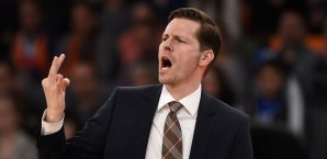Der Ulm-Boss sieht sein Team um Cheftrainer Thorsten Leibenath nicht als Favoriten Thorsten Leibenath