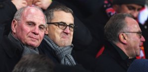 Uli Hoeneß (l.) will die Nachwuchsarbeit der Bayern fördern Uli Hoeneß