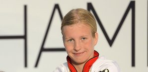 Schwimmrin Vera Thamm ist eine der vier Sportinklusionsmanager Vera Thamm