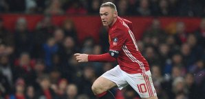 Wayne Rooney lief bisher 550 mal für ManUnited aud Wayne Rooney