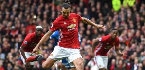 Zlatan Ibrahimovic hat einen Elfmeter verschossen Zlatan Ibrahimovic