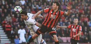 Eng umgekämpft ging es zwischen dem AFC Bournemouth und dem FC Chelsea zu AFC Bournemouth, FC Chelsea