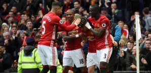 Ander Herrera erzielte das 2:0 für Manchester United Ander Herrera