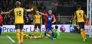 Andros Townsend brachte Crystal Palace in Führung Andros Townsend