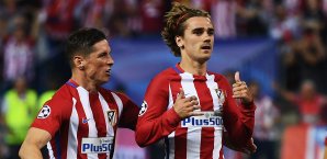 Antoine Griezmann schoss Atletico Madrid zum Sieg Antoine Griezmann