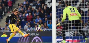 Antoine Griezmann erzielte bereits 16 Saisontreffer Antoine Griezmann