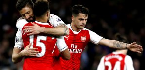 Robert Huth lässt Arsenal jubeln Arsenal