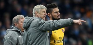 Arsene Wenger,Oliver Giroud 