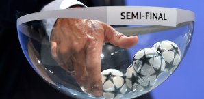 Die Auslosung ergab ein Derby im Halbfinale Auslosung