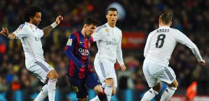 Der FC Barcelona liefert sich ab jetzt ein Fernduell mit Real Madrid um die Meisterschaft Barca, Real
