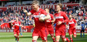 Bastian Schweinsteiger traf zum zwischenzeitlichen 1:0 für Chicago Bastian Schweinsteiger