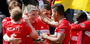 Bastian Schweinsteiger erzielte das zwischenzeitliche 1:0 für Chicago Fire Bastian Schweinsteiger