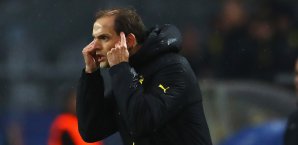 Thomas Tuchel musste trotz des Anschlags mit seinem Team in der Champions League antreten Borussia Dortmund, Thomas Tuchel