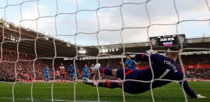 Bournemouth vergab die große Chance auf den Sieg per Strafstoß Bournemouth, Southampton