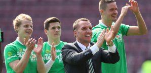 Brendan Rodgers hat bei Celtic um vier Jahre verlängert Brendan Rodgers