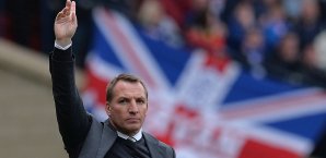 Brendan Rodgers steht mit seinem Team vor dem Triple Brendan Rodgers