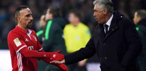 Zwischen Ancelotti und Ribery kriselt es Carlo Ancelotti