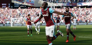 Cheikhou Kouyate erzielte gegen Swansea das Tor des Tages Cheikhou Kouyate