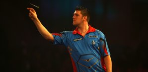 Daryl Gurney durfte am Samstag seinen ersten Profi-Titel bejubeln Daryl Gurney