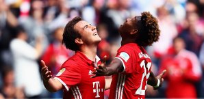 David Alaba und Mario Götze erlebten beim FC Bayern erfolgreiche Jahre David Alaba, Mario Götze