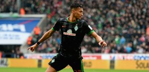 Davie Selke wechselte 2015 von Werder Bremen zu RB Leipzig Davie Selke