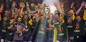 Die Füchse Berlin gewannen 2015 den EHF-Cup Die Füchse Berlin