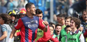 Crotone: Diego Falcinelli erzielte einen Doppelpack gegen Inter Diego Falcinelli