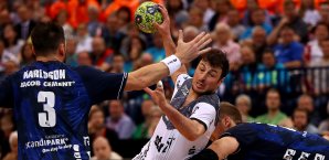 Domagoj Duvnjak war trotz seiner Verletzung einer der besten Spieler beim THW Domagoj Duvnjak