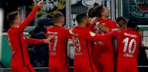 Frankfurt gewann nach einer Nervenschlacht im Elfmeterschießen Eintrach Frankfurt