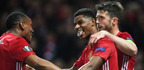 Marcus Rashford schoss Manchester United gegen Anderlecht ins Halbfinale der Europa League Europa League