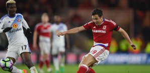Der FC Middlesbrough schlägt den AFC Sunderland FC Middlesbrough