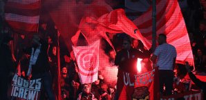 Die Fans von Fortuna Düsseldorf sorgten für Aufsehen Fortuna Düsseldorf, Fans