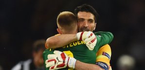 Gianlugi Buffon trifft im Champions League Viertelfinale auf Marc-Andre ter Stegen Gianlugi Buffon, Marc-Andre ter Stegen