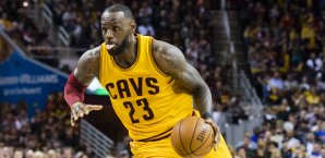 James erzielte ein Triple -Double James