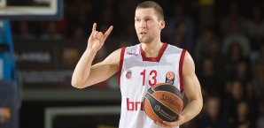 Janis Strelnieks war bester Werfer der Bamberger Janis Strelnieks