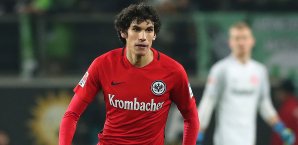 Jesus Vallejo ist derzeit von Real Madrid nach Frankfurt ausgeliehen Jesus Vallejo