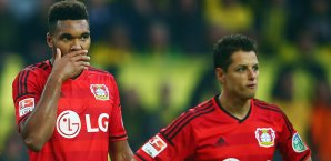 Jonathan Tah und Javier Hernandez werden Leverkusen wohl auch in Leipzig fehlen Jonathan Tah, Javier Hernandez