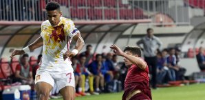 Jordi Mboula spielt auch für die spanische U-Nationalmannschaft Jordi Mboula