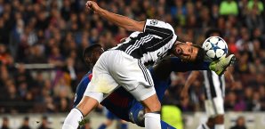 Sami Khedira und die alte Dame präsentierte sich in Barcelona zweikampfstark Juventus Turin