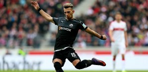 Leart Paqarada hat seinen Vertrag beim SV Sandhausen verlängert Leart Paqarada