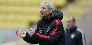 Lucien Favre traf mit Nizza bereits auf den AS Monaco Lucien Favre