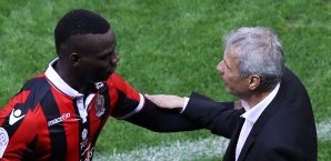 Lucien Favre verlangt von Mario Balotelli mehr Einsatz Lucien Favre, Mario Balotelli